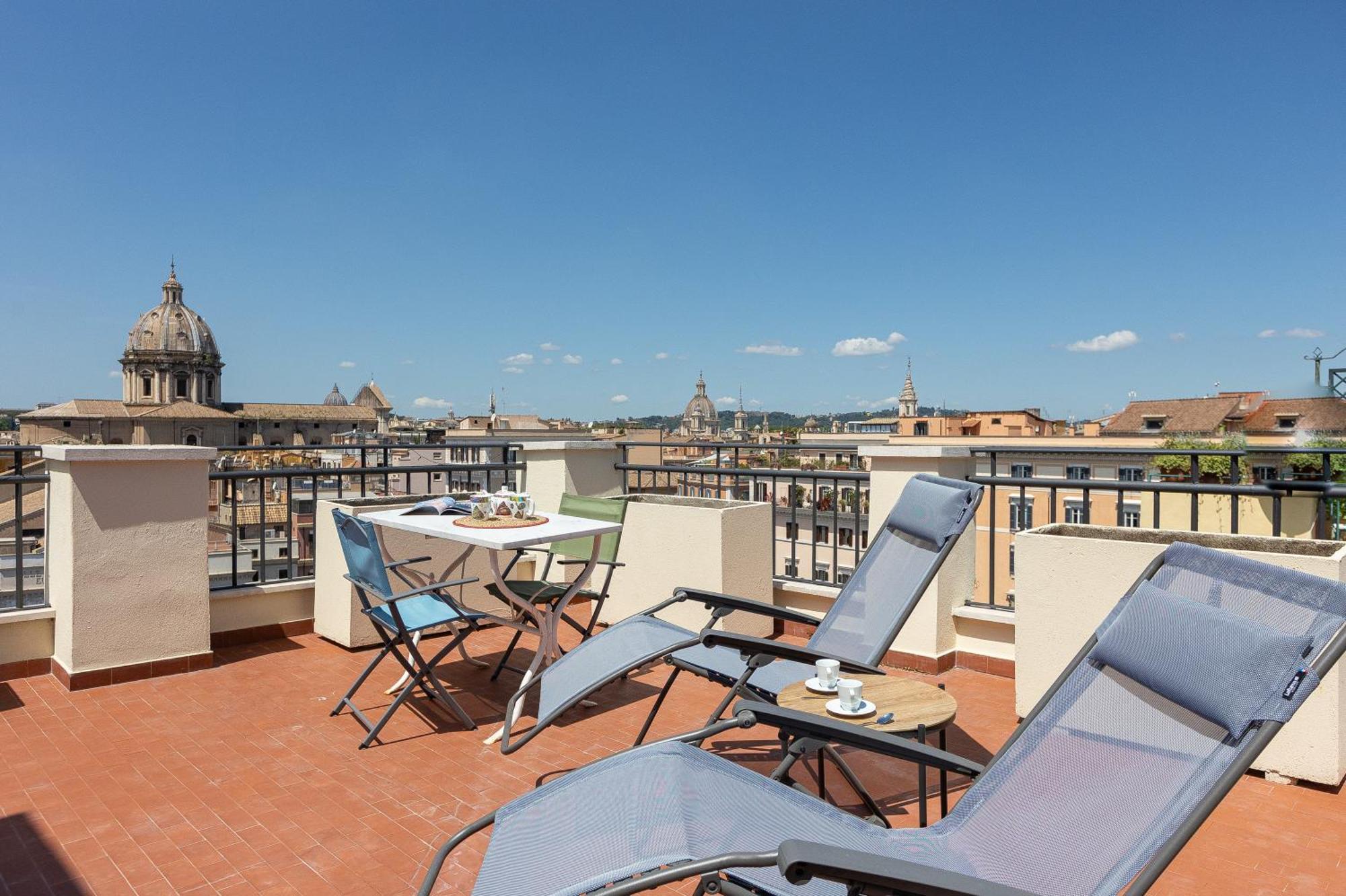 Argentina Penthouse By Rental In 로마 외부 사진