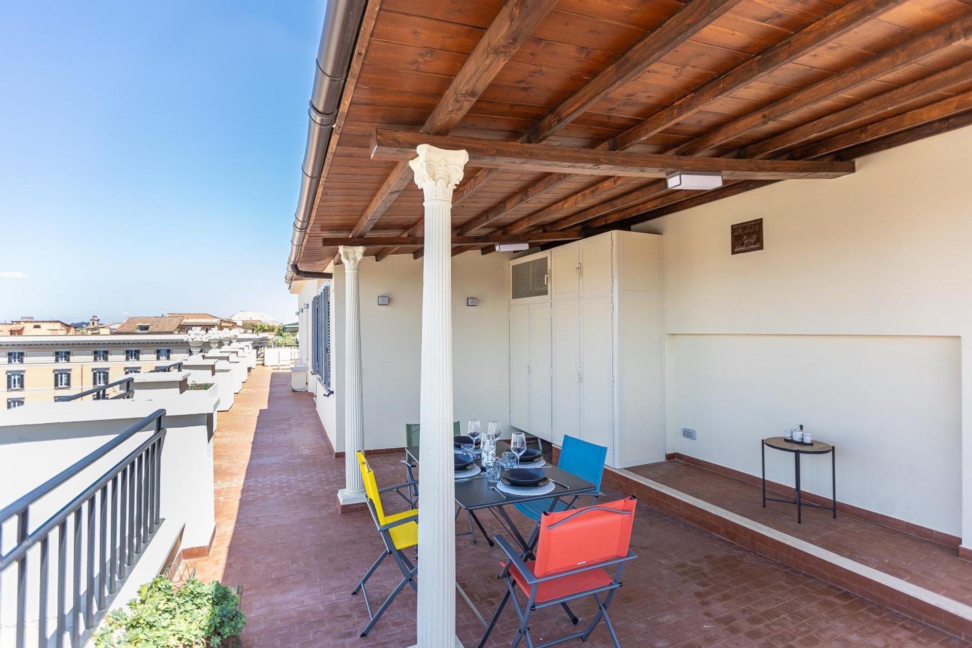 Argentina Penthouse By Rental In 로마 외부 사진
