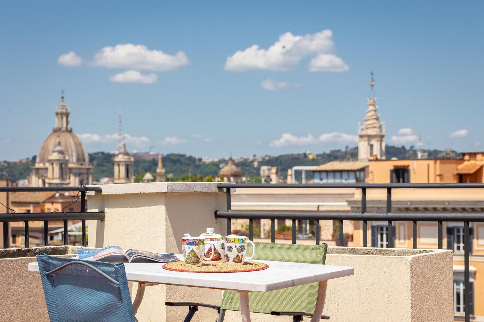 Argentina Penthouse By Rental In 로마 외부 사진