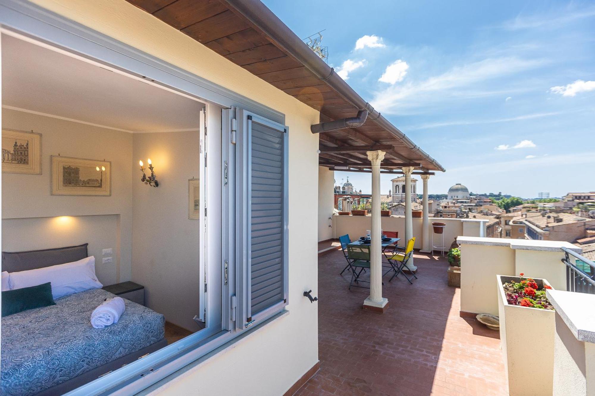 Argentina Penthouse By Rental In 로마 외부 사진