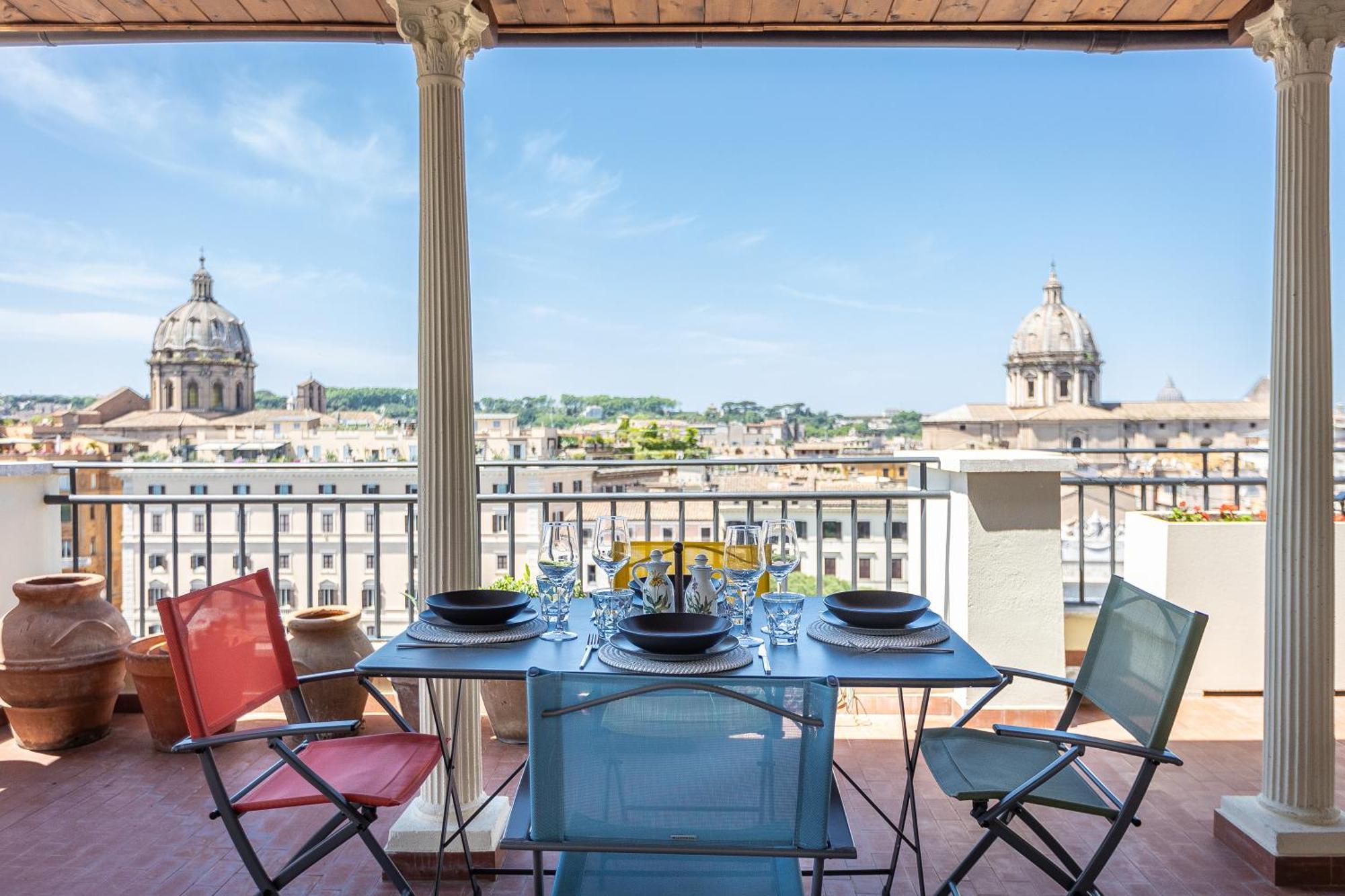 Argentina Penthouse By Rental In 로마 외부 사진